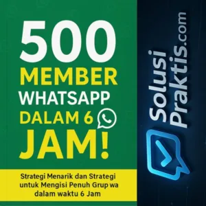 Grup WhatsApp 500 Orang