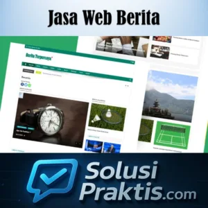 jasa pembuatan website portal berita, desain media online profesional dan SEO friendly