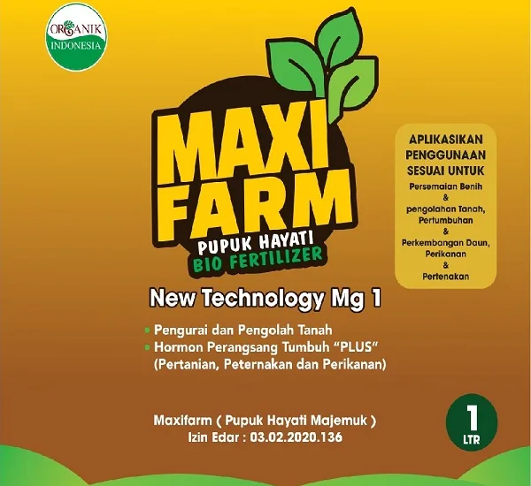 Maxifarm Pupuk Hayati Cair Terbaik untuk Pertanian Berkelanjutan