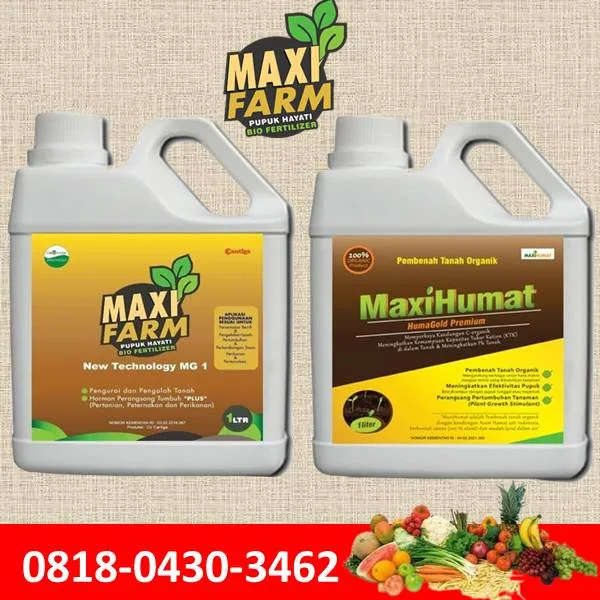 Jual Pupuk Hayati Cair Maxifarm: Solusi Terbaik untuk Pertanian Berkelanjutan