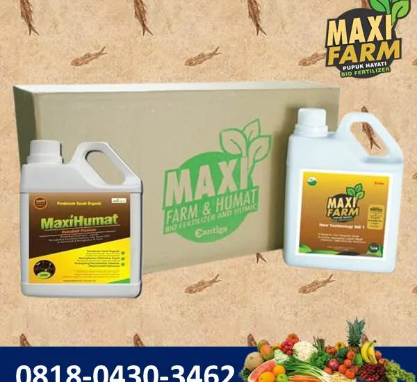 Pupuk Hayati Cair Maxifarm di Surabaya