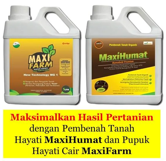 Pupuk Hayati Cair Maxifarm di Bantul