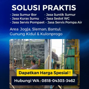 Jasa Sumur Bor Jogja